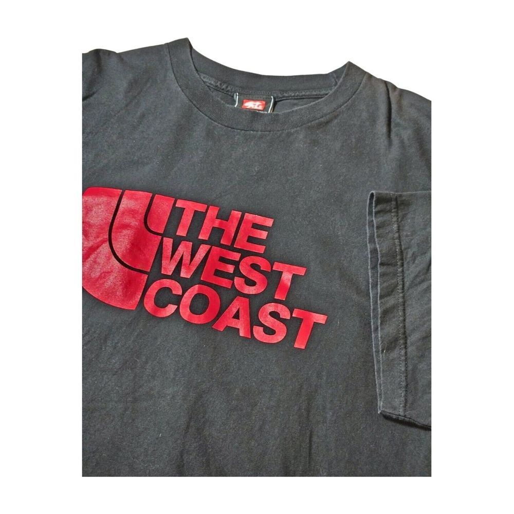 Fabricali Brand Apparel Co The West Coast Tee Street Wear Hip Hop Y2K Men's 3XL